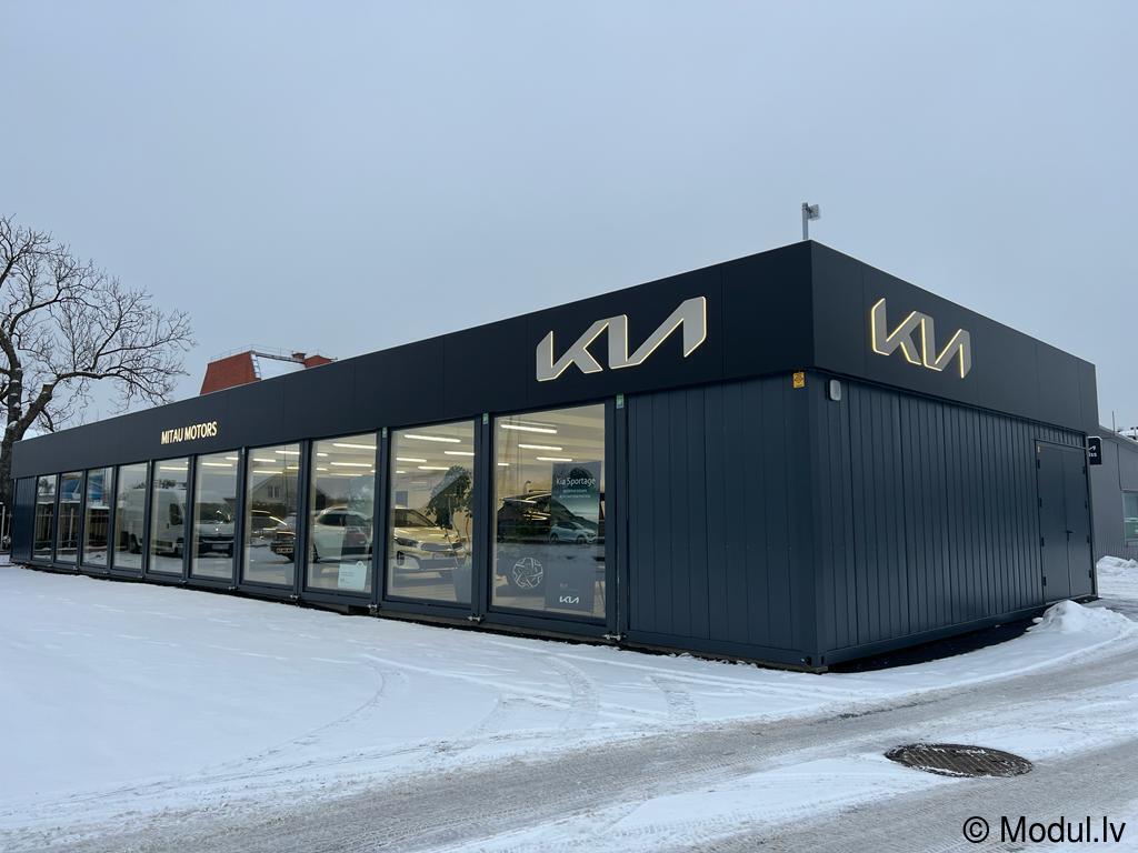 KIA autosalongi moodulhoone