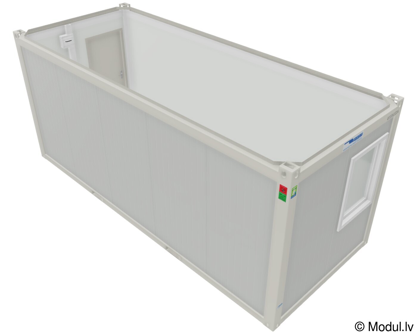 Kontorikonteiner EKO 6 × 2,5 m
